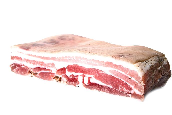 Lard salé (100g (épaisseur petit déjeuner))