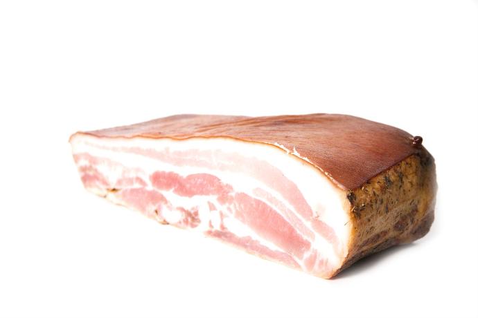 Lard fumé